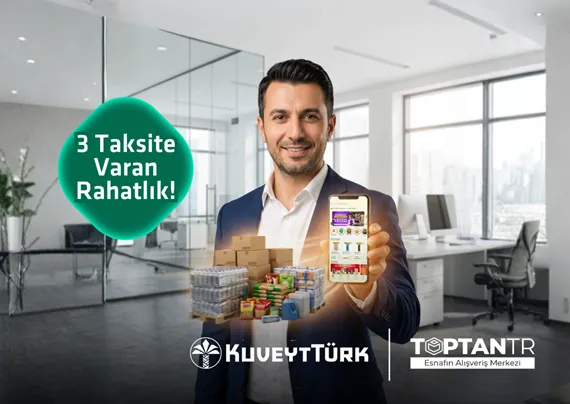 Sağlam Kart ile ToptanTR’de Vade Farksız 3 Aya Varan Taksit Fırsatı!