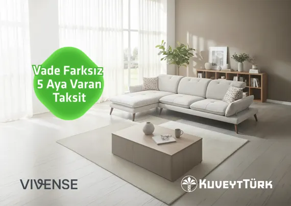 Vivense'de Sağlam Kart ile Taksit Fırsatı!