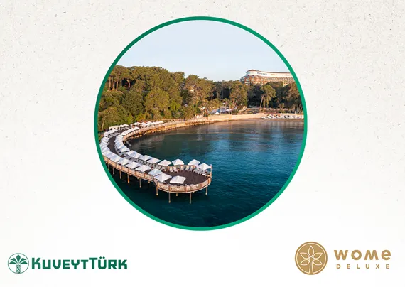 Sağlam Kart ile Wome Deluxe Hotel’de 9 Aya Varan Taksit Fırsatı!