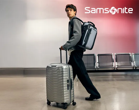 Samsonite Kampanyası: Peşin Fiyatına 6 Taksit!