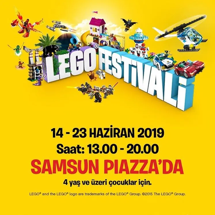 Samsun Piazza Lego Festivali!