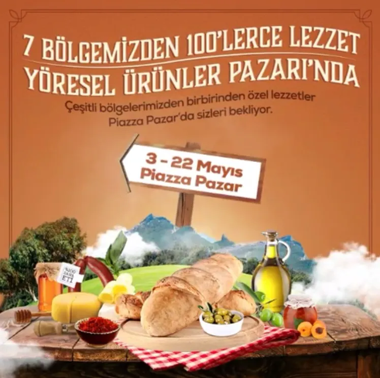 Samsun Piazza Yöresel Ürünler Pazarı!