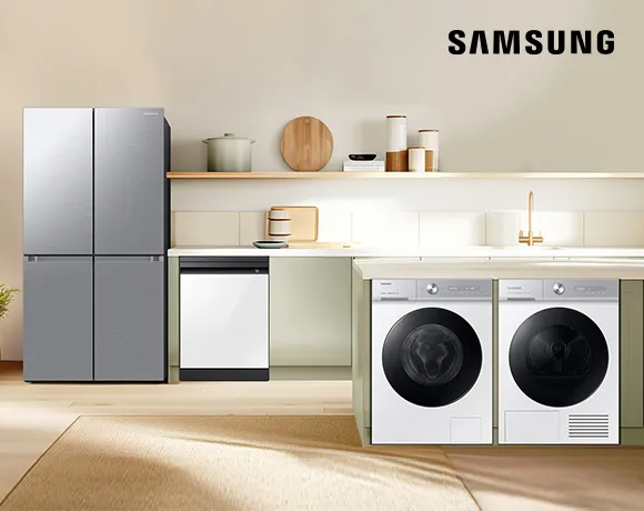 Samsung.com'da Seçili Beyaz Eşyalarda %15 İndirim!