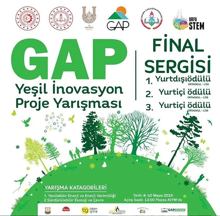 Şanlıurfa Piazza GAP Yeşil İnovasyon Proje Yarışması! Şanlıurfa Piazza GAP Yeşil İnovasyon Proje Yarışması!