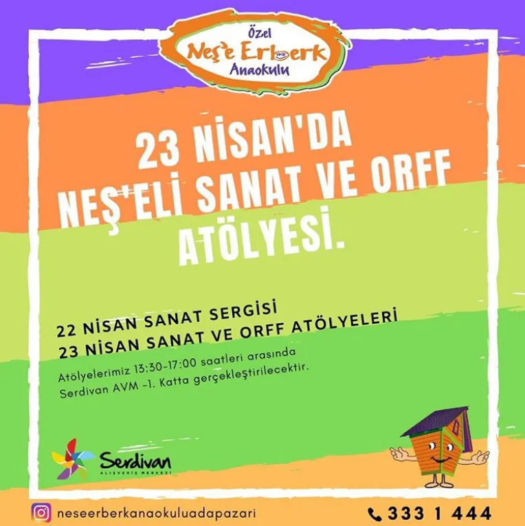 Neş’eli Sanat ve Orff Serdivan AVM’de Neş’eli Sanat ve Orff Serdivan AVM’de