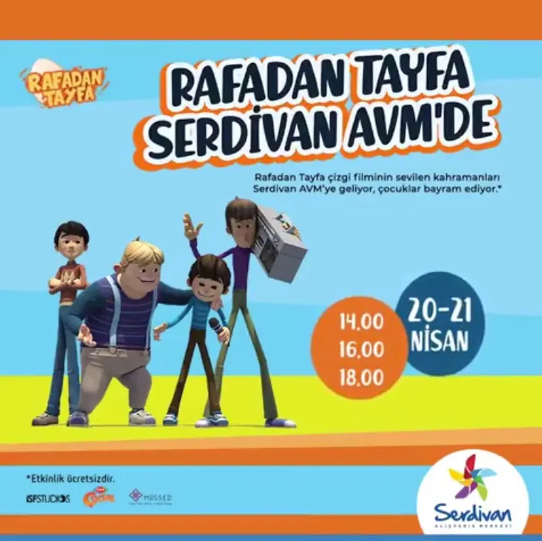 Rafadan Tayfa Serdivan AVM'de! Rafadan Tayfa Serdivan AVM'de!