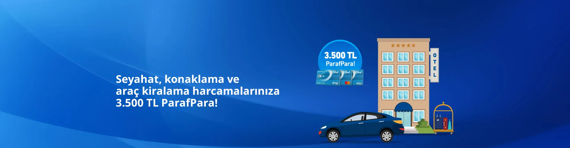 Seyahat İndirimi: ParafBank ile Tatilinize 3.500 TL Ek!