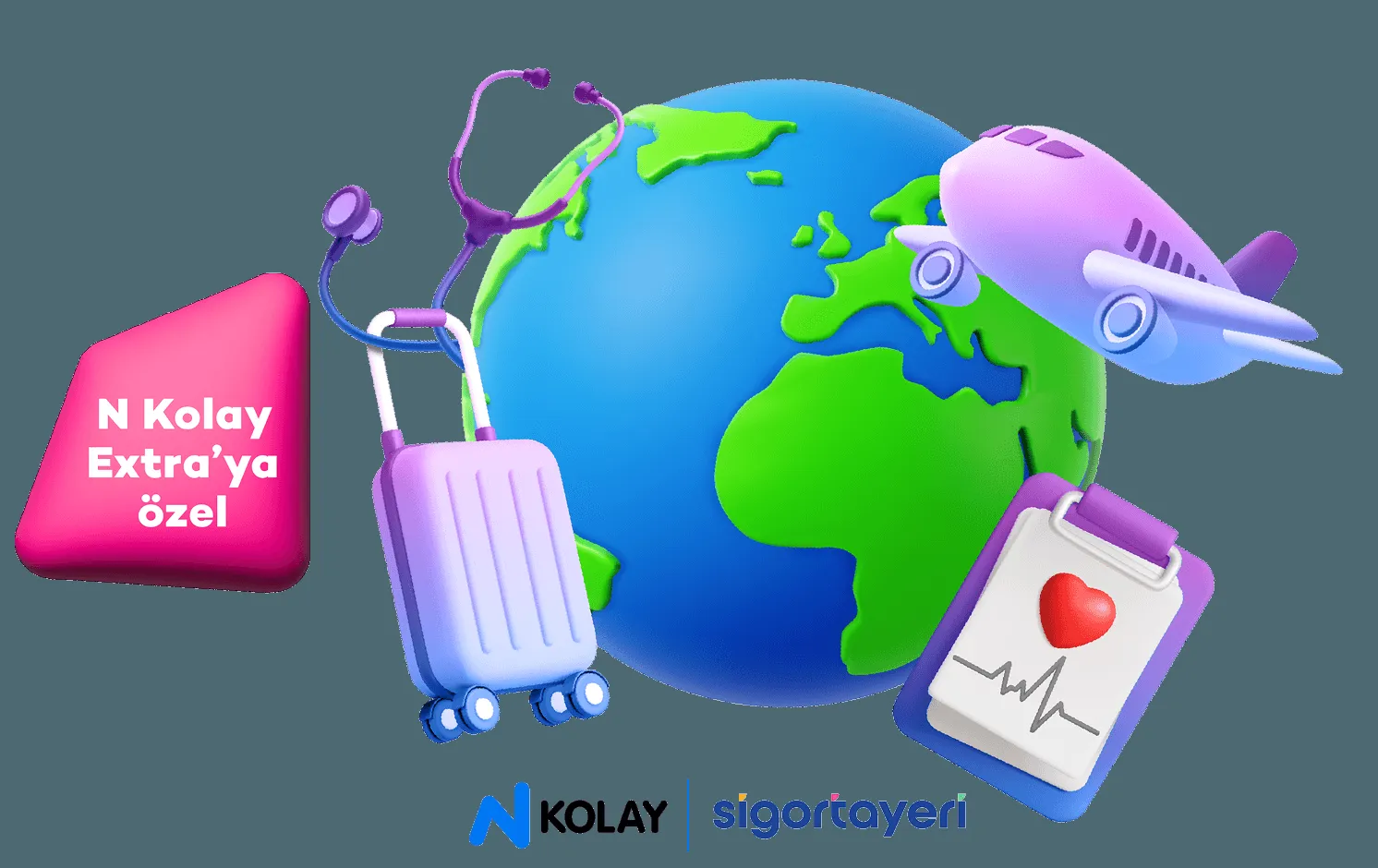 Seyahat Sağlık Sigortan N Kolay Extra’dan!