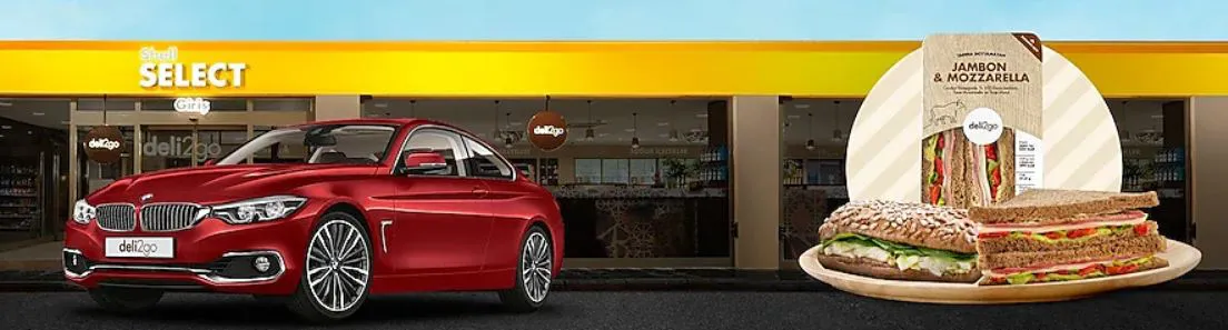 Shell Select deli2go sandviç BMW 4 Çekilişi!