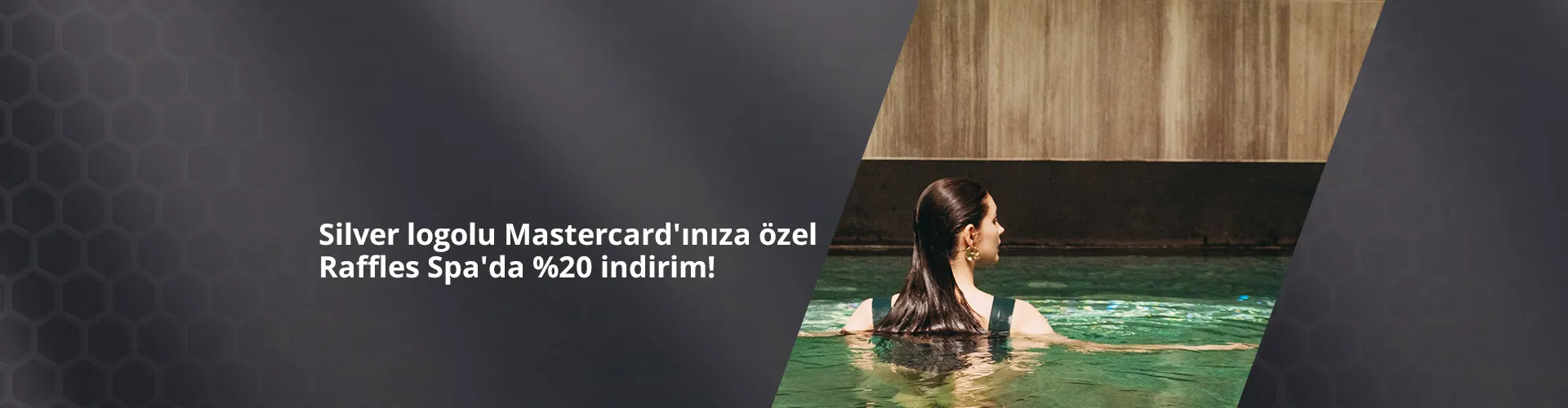Silver logolu Mastercard'ınıza özel İsokyo İstanbul'da %20 indirim