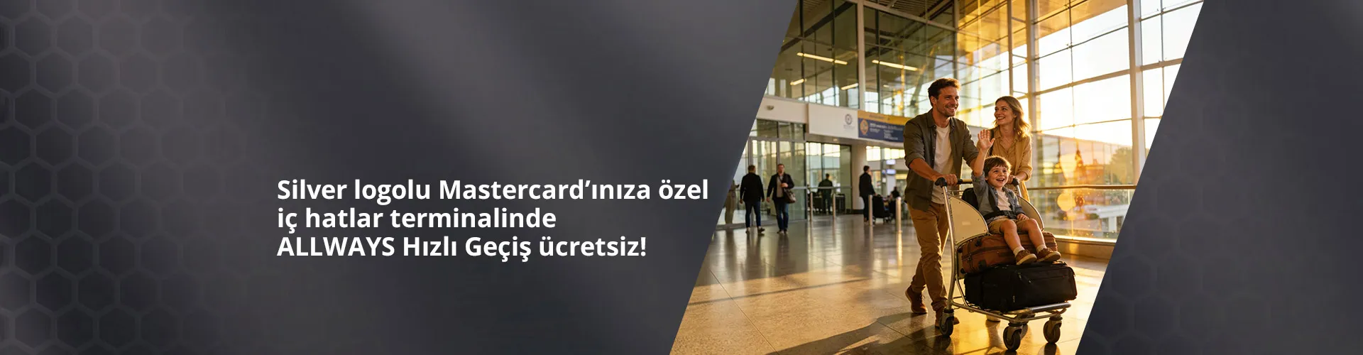 Silver Logolu Mastercard ile Hızlı Geçiş İmkanı