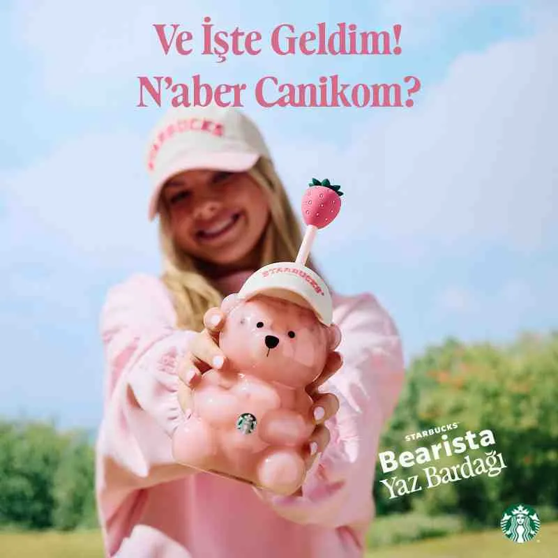 Starbucks Bearista Yaz Bardağı: Tatlı Anlar Seni Bekliyor!