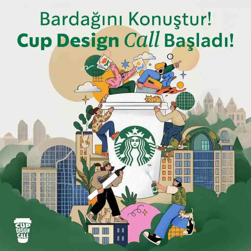 Kahve Severlere Özel: Starbucks Cup Design Call 2026 Tasarım Yarışması Başladı! 