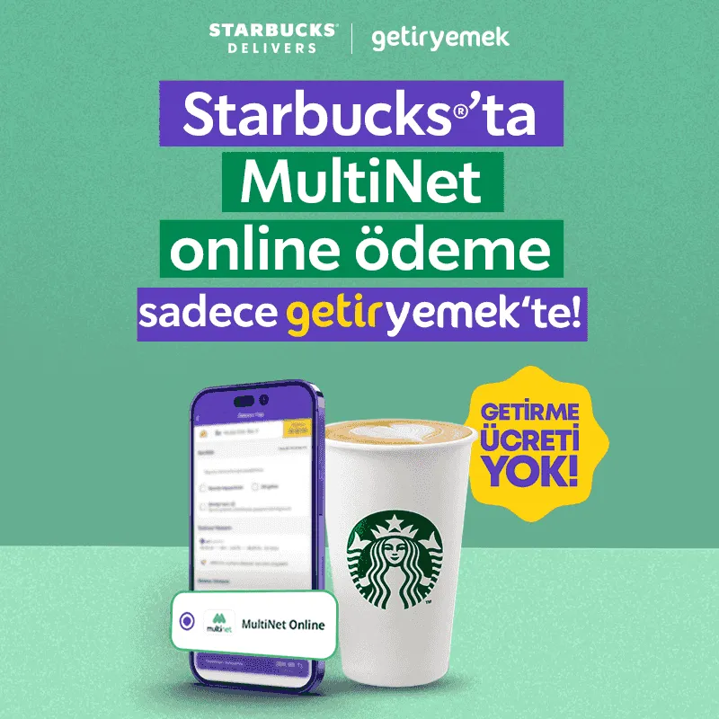 Starbucks ve GetirYemek İşbirliğiyle Online Ödeme İmkanı: Sipariş Ver, Ücretsiz Teslimat Yakala!