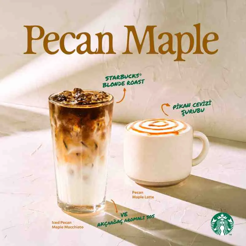 Starbucks Pecan Maple: Sonbaharın Tadı Seninle!