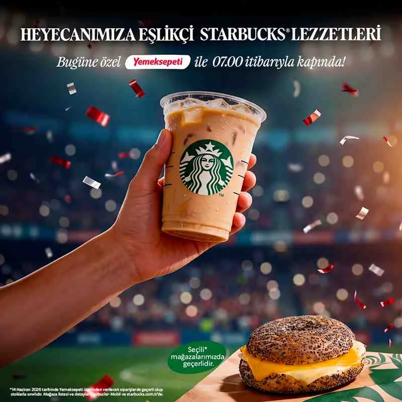 Starbucks Yemeksepeti Kampanyası | Sabah Lezzetleri Kapında