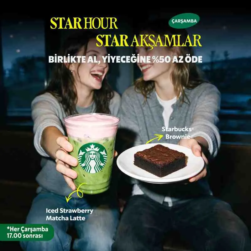 Starbucks Star Akşamlar Kampanyası | Eylül 2026