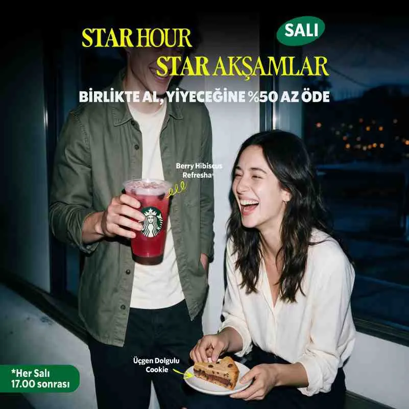 Starbucks Star Akşamlar Kampanyası | Eylül 2026