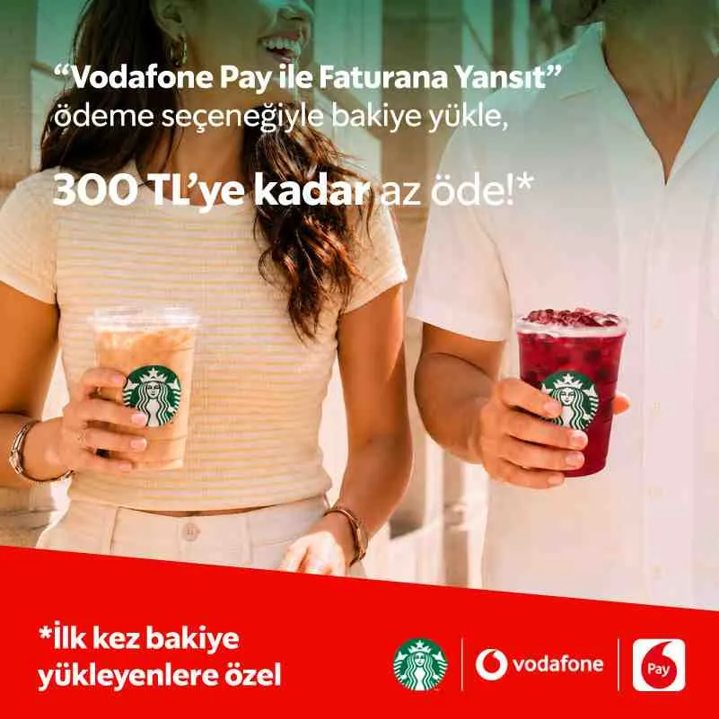 Starbucks & Vodafone: Yaz Keyfine Özel İndirim!
