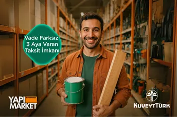 Starwood Yapı Market'te Vade Farksız 3 Aya Varan Taksit Fırsatı Kuveyt Türk ile!