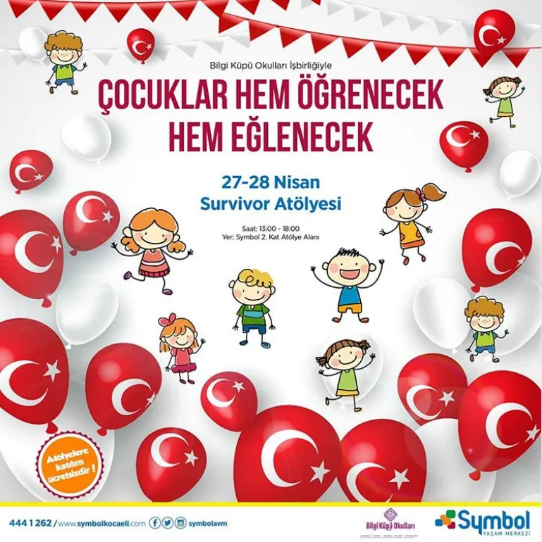 Symbol AVM 27 - 28 Nisan Survivor Atölyesi! Symbol AVM 27 - 28 Nisan Survivor Atölyesi!