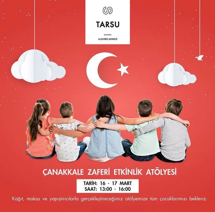 18 Mart Çanakkale Zaferi'ni Tarsu AVM'de kutluyoruz!