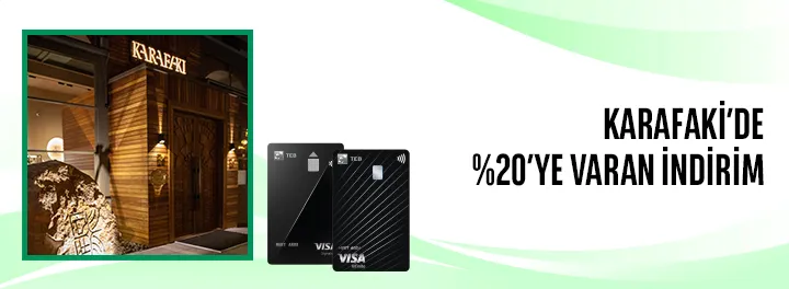 TEB ile Karafaki’de %20’ye varan İndirim!