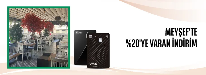 TEB ile Meyşef’te %20’ye Varan İndirim!