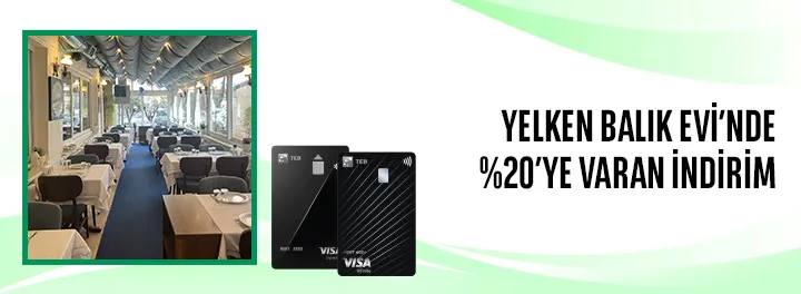TEB ile Yelken Balık Evi’nde %20’ye Varan İndirim!