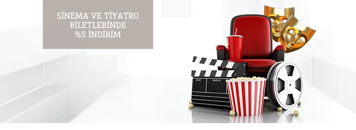 TEB’den Sinema ve Tiyatro Harcamalarınıza %5 İndirim!