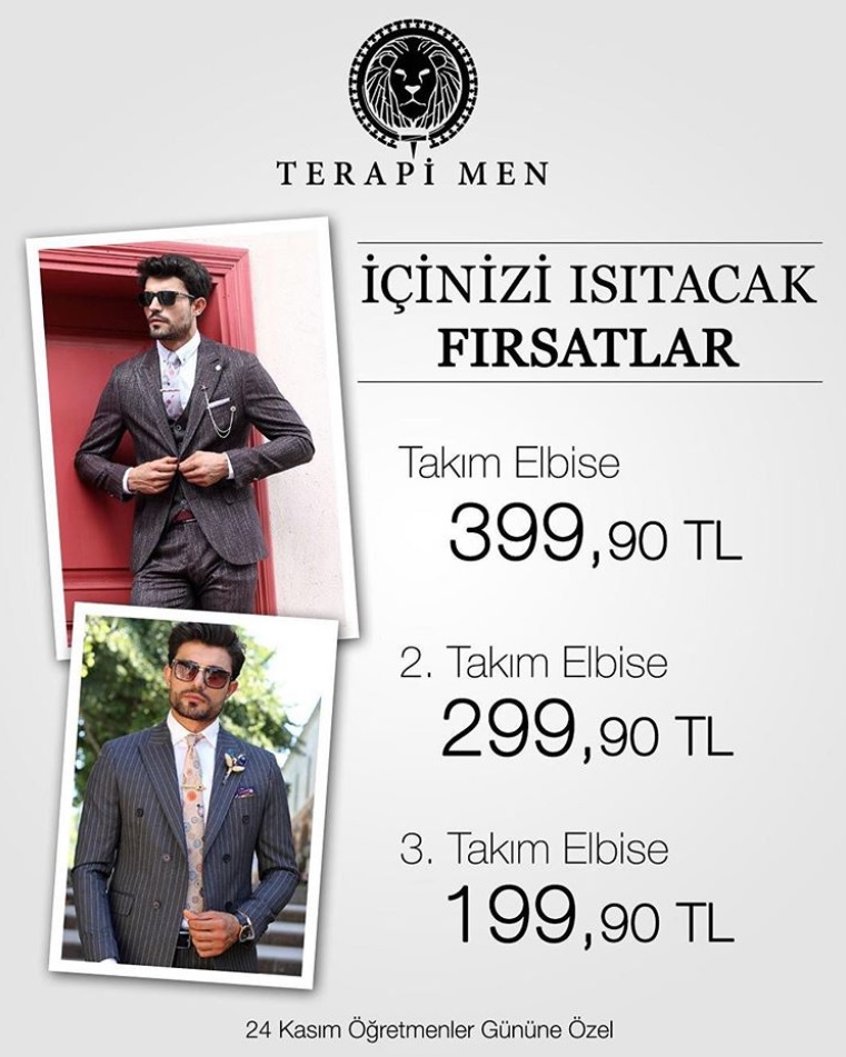Terapi Men Öğretmen Günü Kampanyası! Terapi Men Öğretmen Günü Kampanyası!