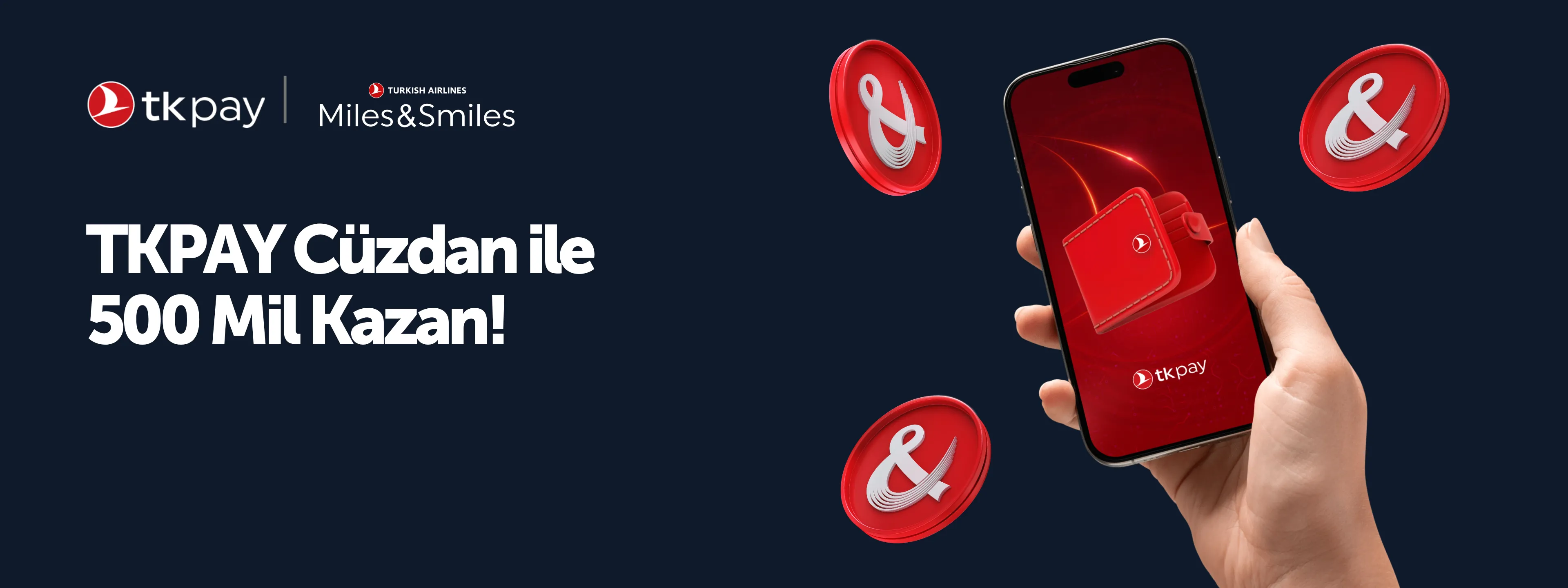 TKPay Cüzdan: 500 Mil Hediye Kampanyası
