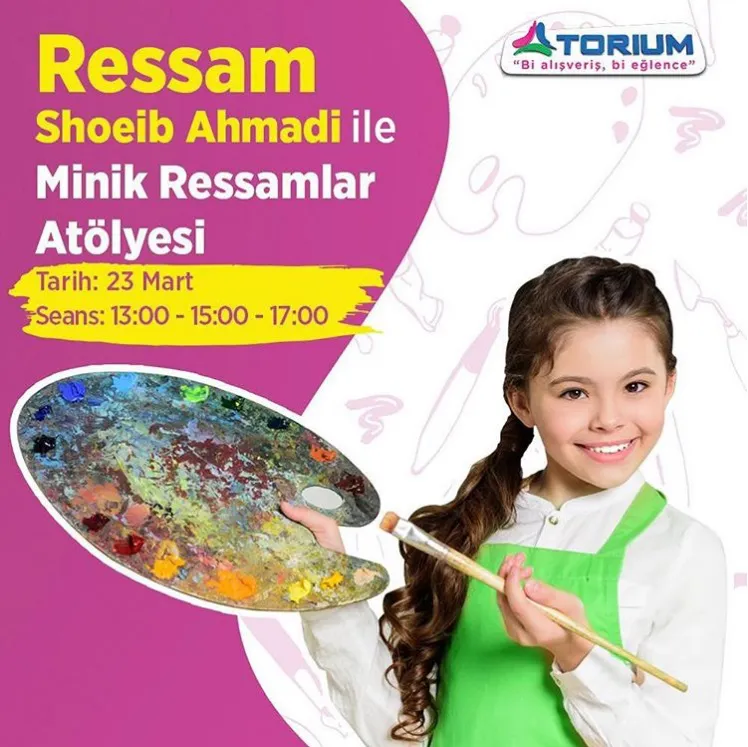 Torium Minik Ressamlar Atölyesi! Torium Minik Ressamlar Atölyesi!