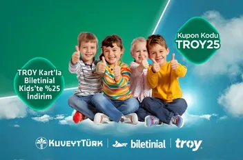 TROY Kartla Biletinial Kids Etkinliklerinde %25 İndirim Fırsatını Yakala!
