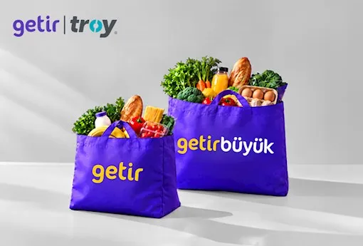 TROY Logolu Bankkart ile Getir'de İndirim Fırsatı