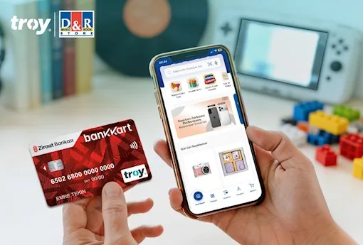 TROY Logolu Bankkart ile D&R'de İndirim Fırsatı