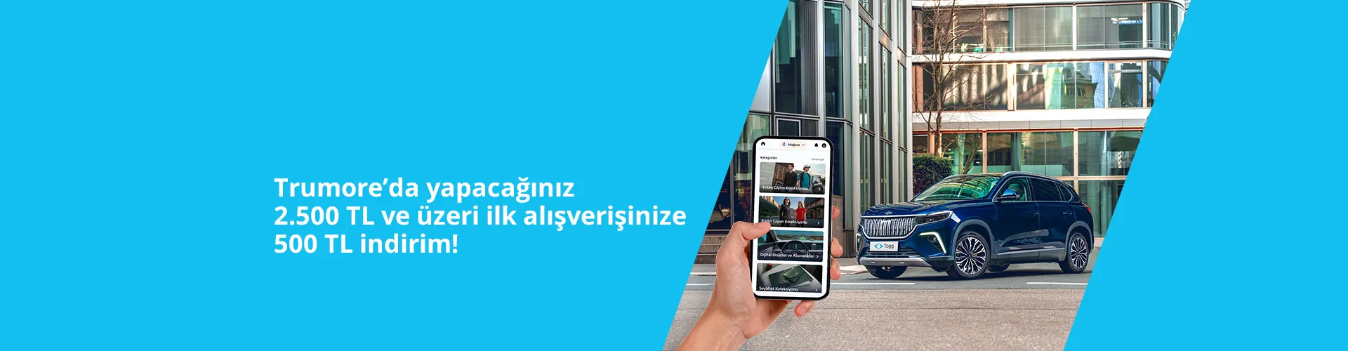 Trumore Mağazası İndirimi: İlk Alışverişte 500 TL!