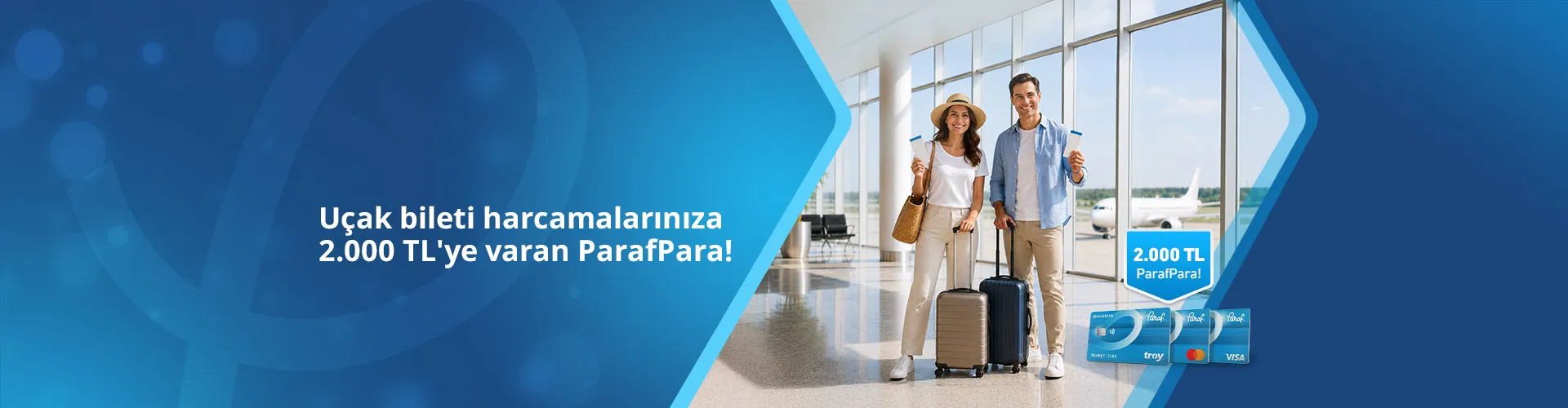 ParafPara ile Uçak Bileti Alın, Kazanın!