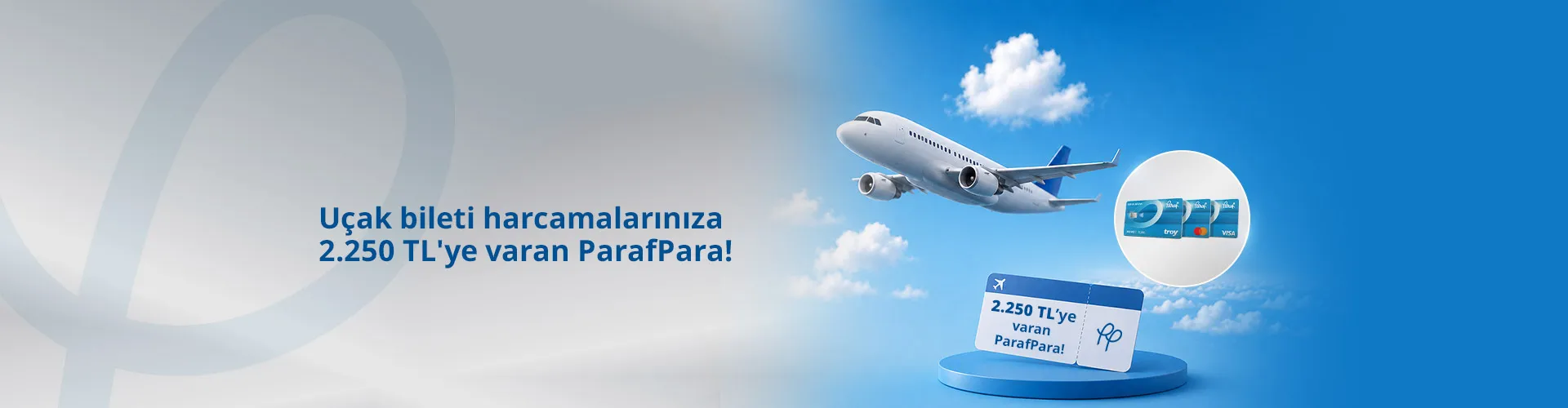 ParafPara ile Uçak Bileti Alana 2.250 TL İndirim