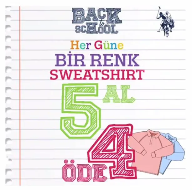 U.S. Polo Assn.'de Okula dönüş başladı!