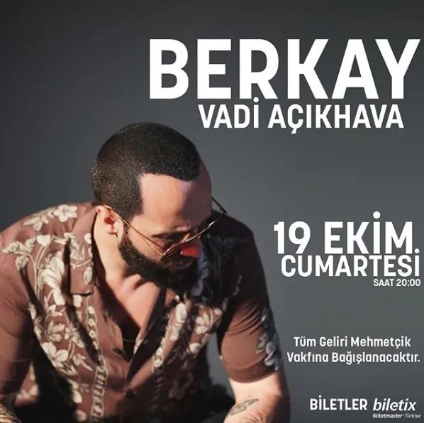 Vadi Açıkhava Berkay Konseri! Vadi Açıkhava Berkay Konseri!