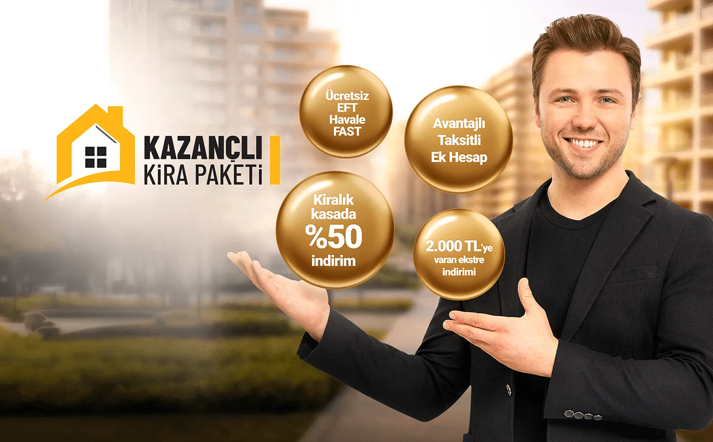 Vakıfbank ile Kazançlı Kira Paketi