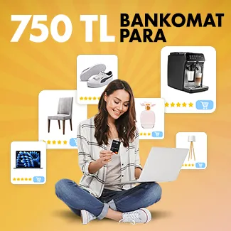 Vakıfkart ile Bankomat Kart ile e-ticaret alışverişlerinize 750 TL Bankomat Para!