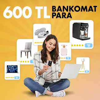 Vakıfkart ile E-Ticaret Alışverişinde 600 TL Bankomat Para