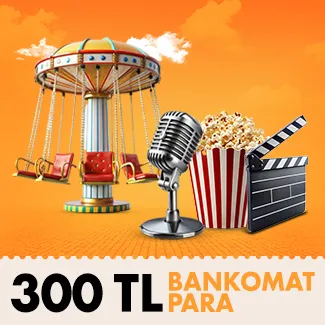 Vakıfkart ile Eğlenceye 300 TL Bankomat Para!
