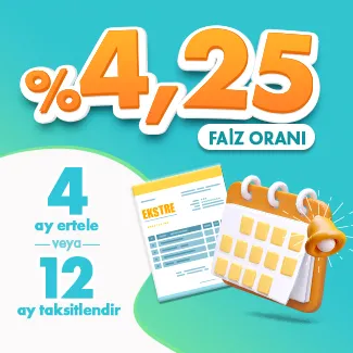 VakıfBank ile Ekstre Borcunuzu 4 Ay Erteleyin veya 12 Aya Varan Taksitle Ödeyin!