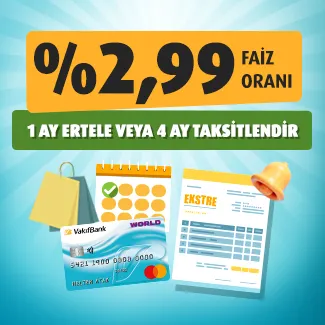 Vakıfkart Ekstre Erteleme & Taksitlendirme Kampanyası