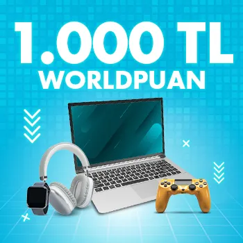 Vakıfkart Worldpuan Kampanyası: Elektronik Alışverişinize 1000 TL Puan!