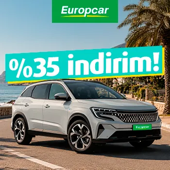 Vakıfkart ile Europcar'da %35 İndirim Fırsatı!