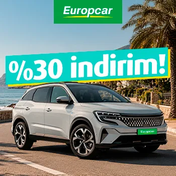 Vakıfkart ile Europcar'da %30 İndirim Fırsatı
